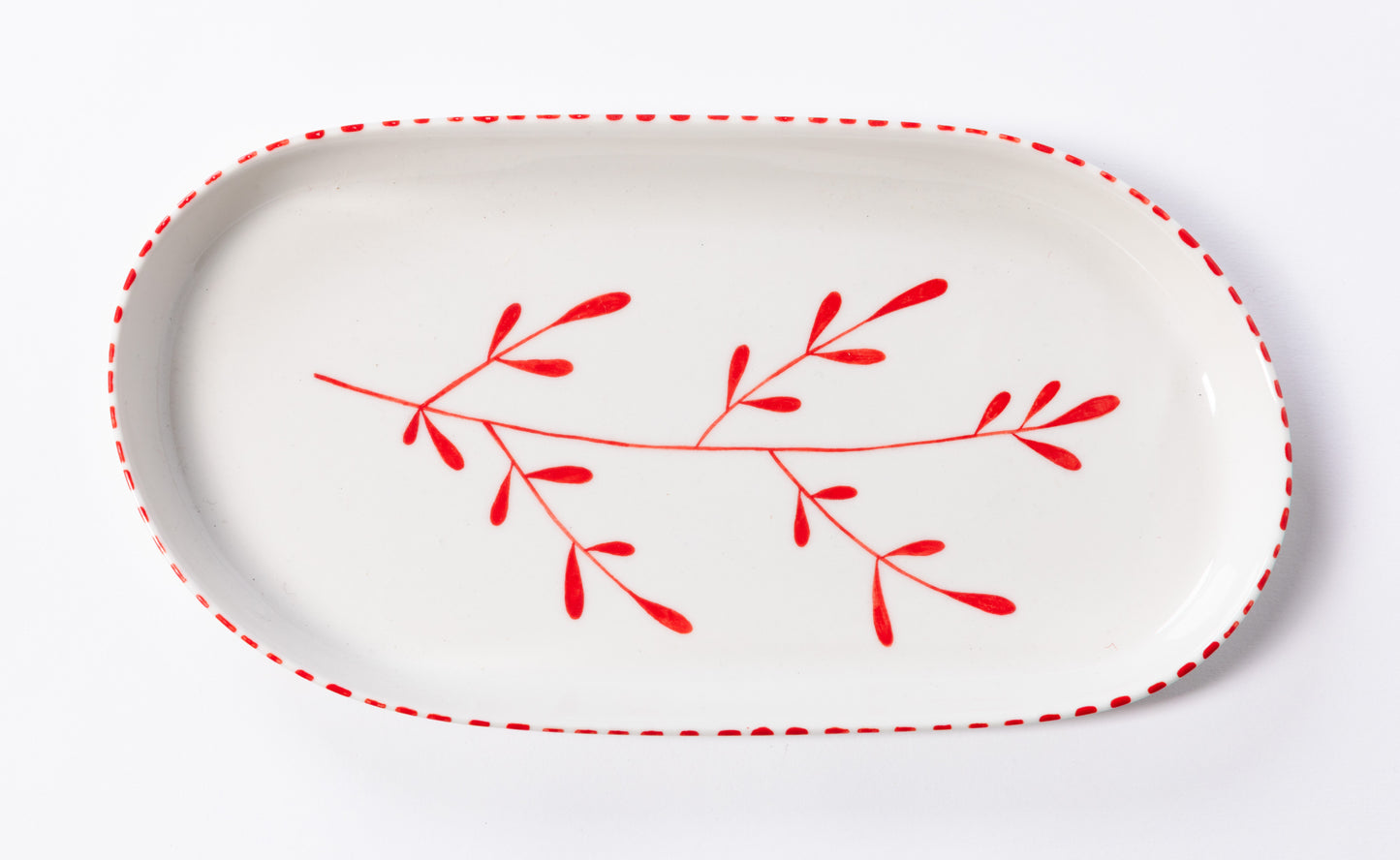 Zeytin Serving Plate | Red