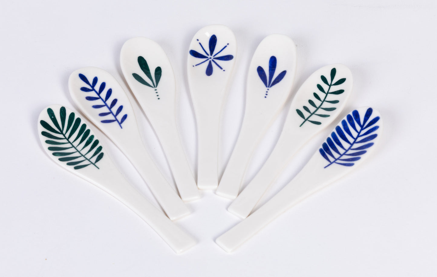 Fern Mini Spoon | Blue