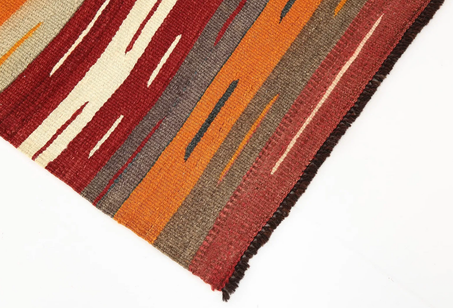 3'9" x 5'11" Vintage Anatolia Kilim Rug