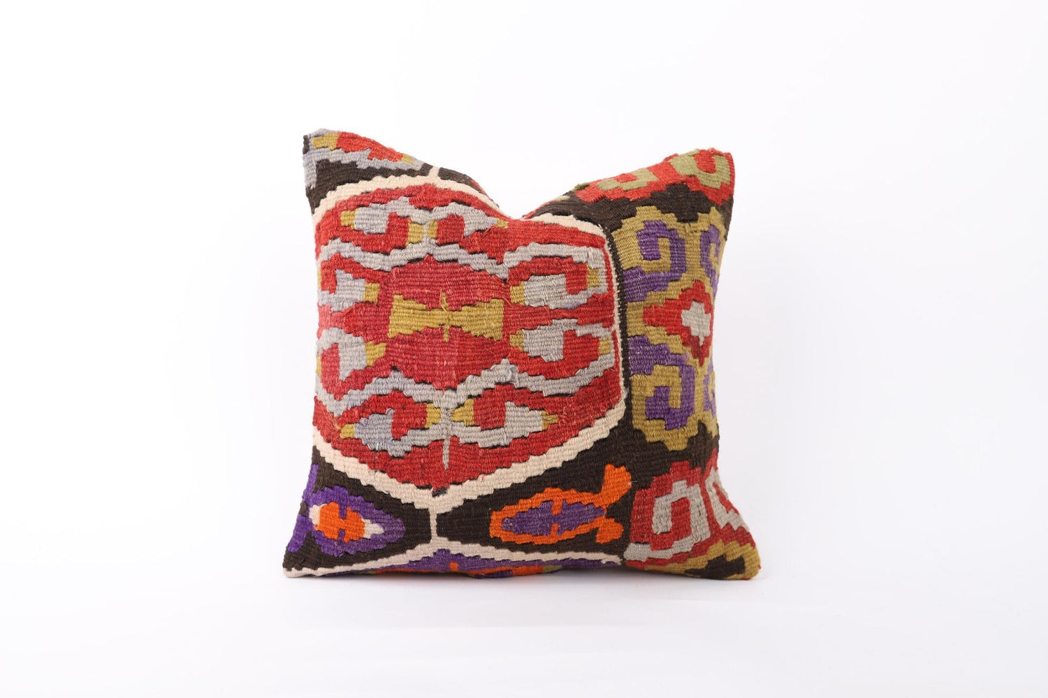 Kilim and Fabric Pillow Covers
