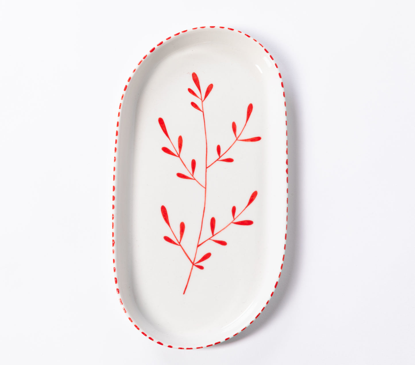 Zeytin Serving Plate | Red