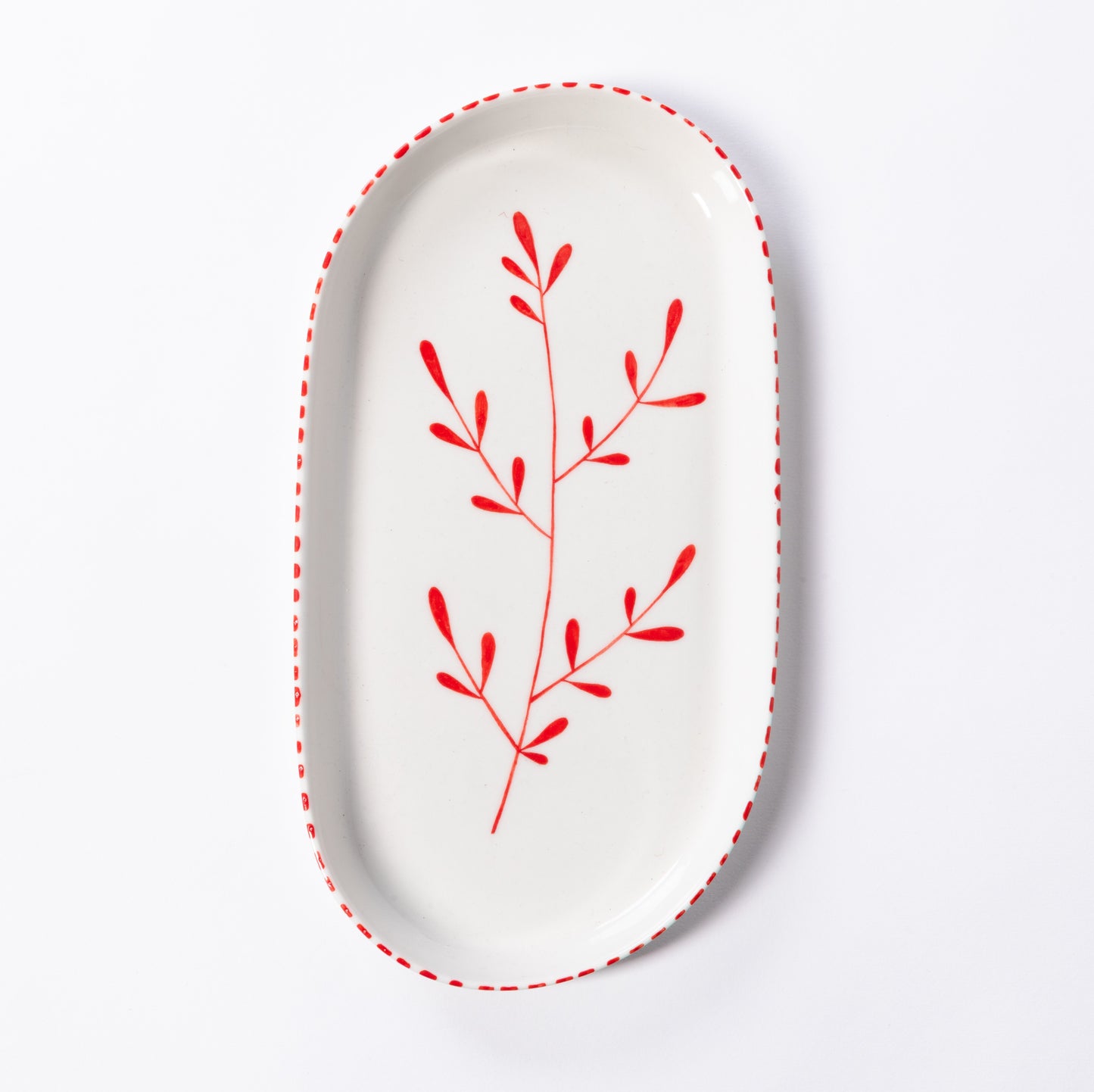 Zeytin Serving Plate | Red