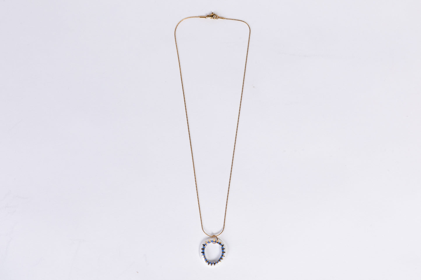 Star Porcelain Pendant Necklace