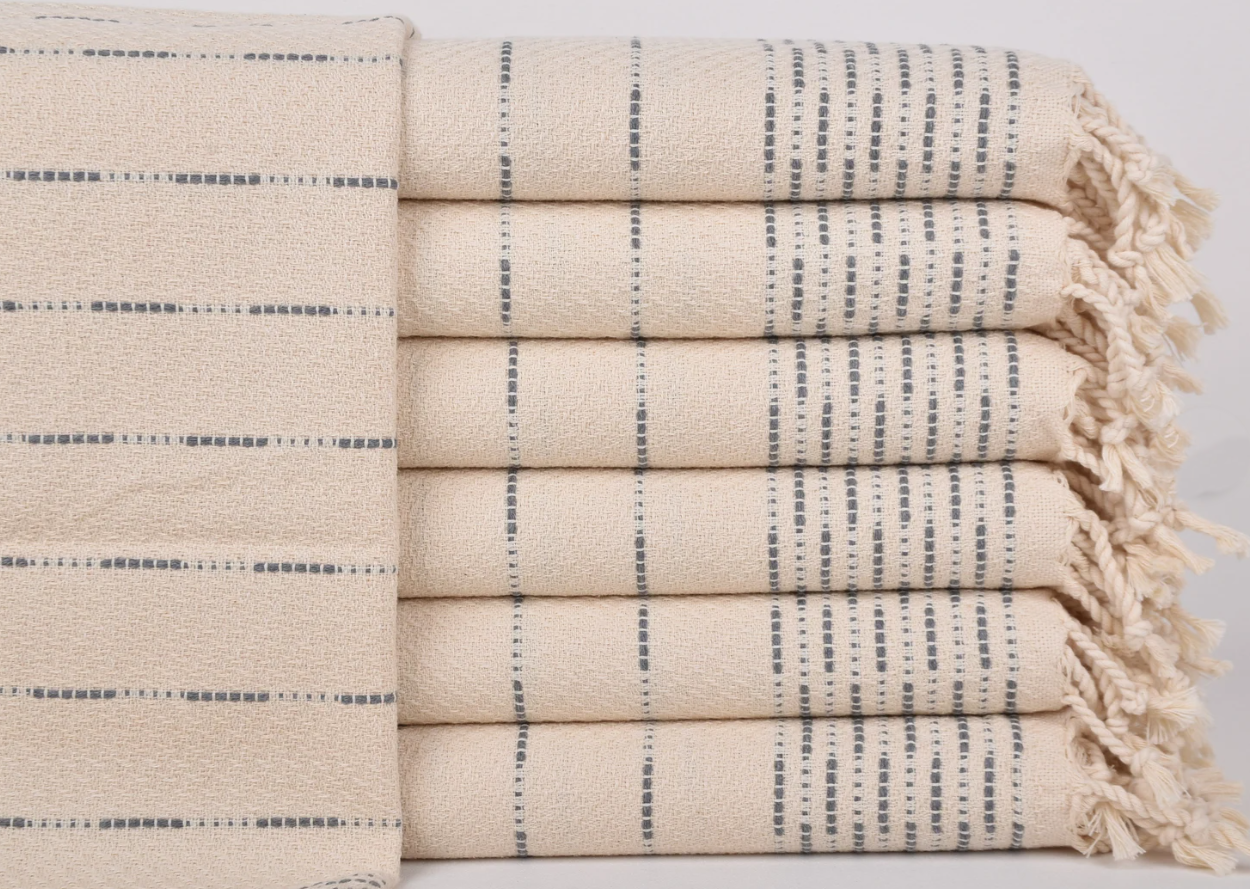 Stripe Hand/Kitchen Towel | 3 color options