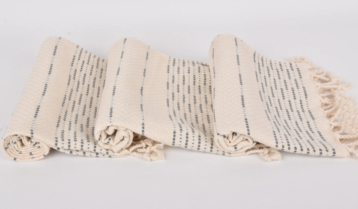 Stripe Hand/Kitchen Towel | 3 color options