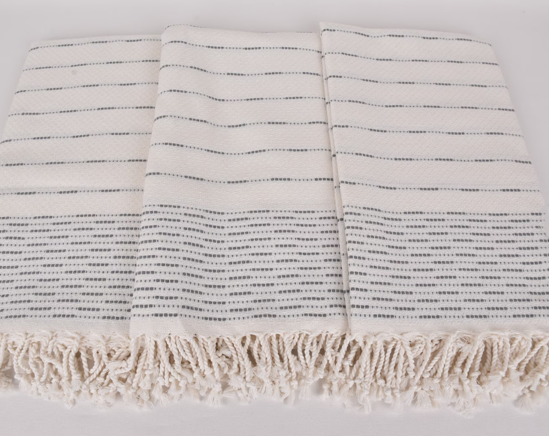 Charcoal Throw Blanket/Towel