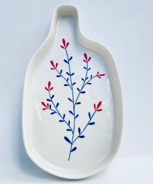 Gazelle Porcelain Cheese Plate