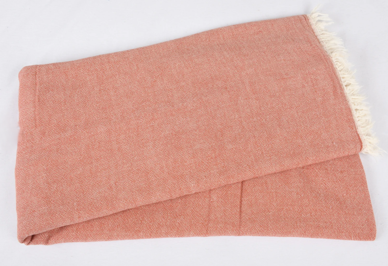 Dahlia Muslin Throw Blanket