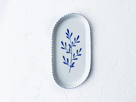 Zeytin Serving Plate | Blue