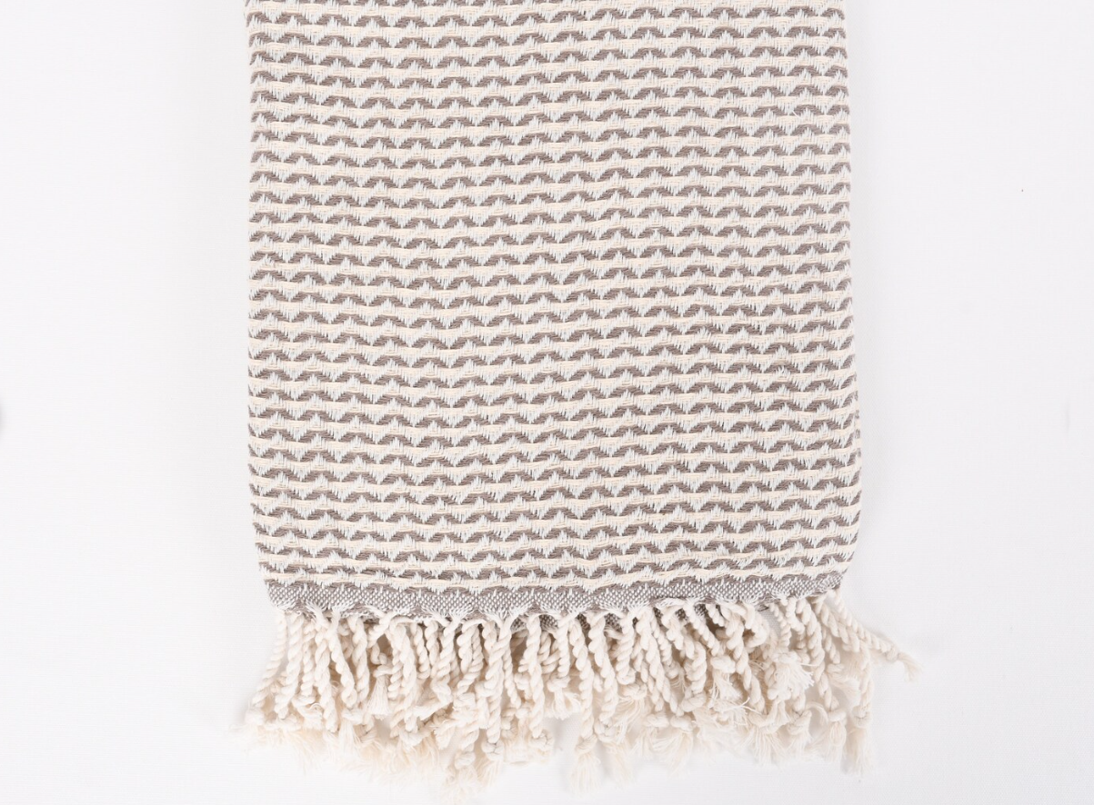 Mocha Throw Blanket/Towel