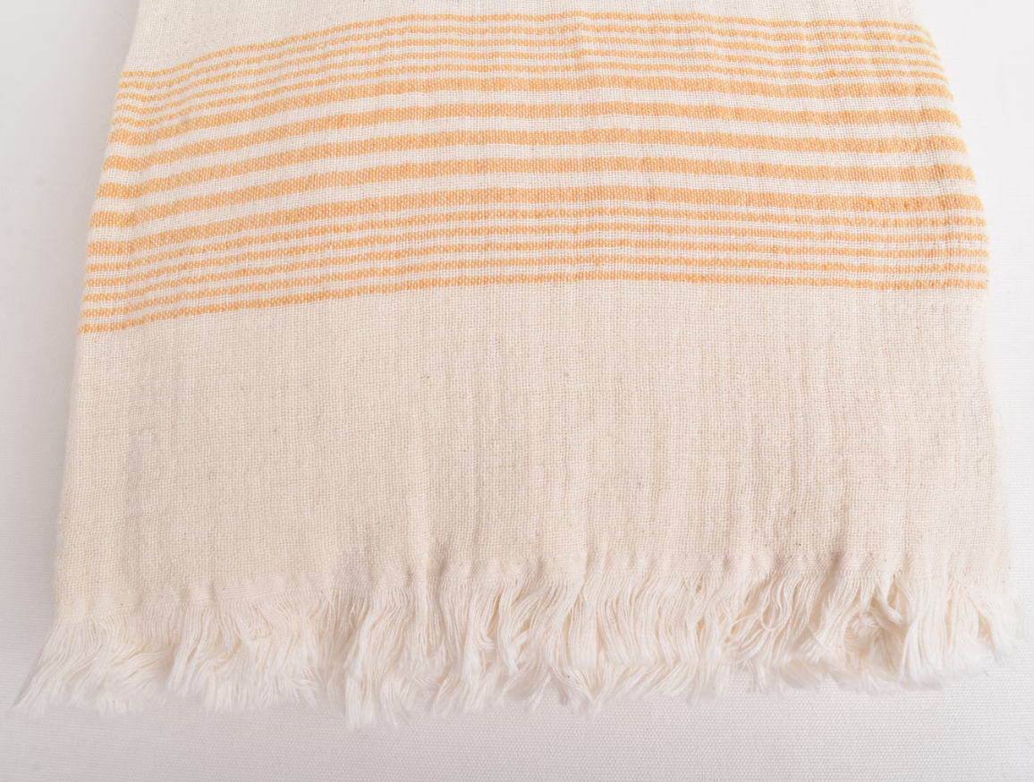 Portakal Muslin Throw Blanket