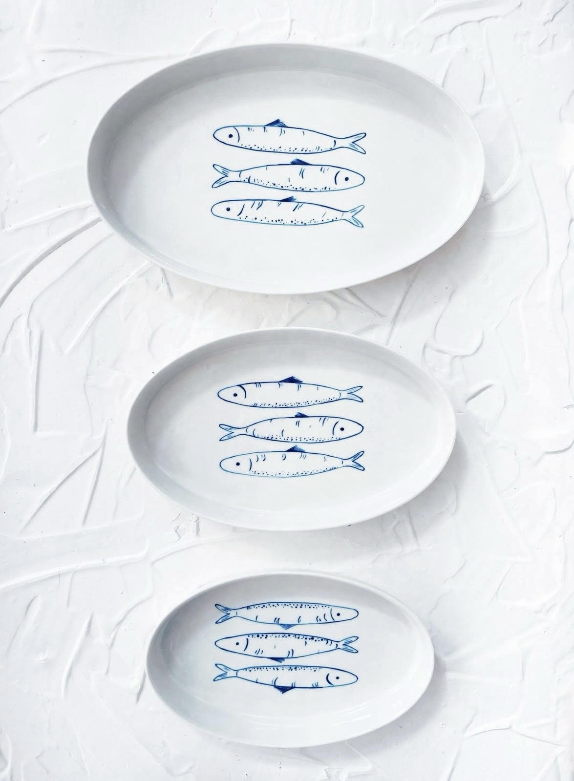 Sardines Nesting Plates | Design Scientist x Alexandrette Home