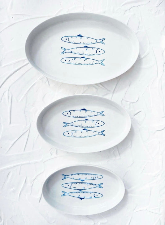 Sardines Nesting Plates | Design Scientist x Alexandrette Home