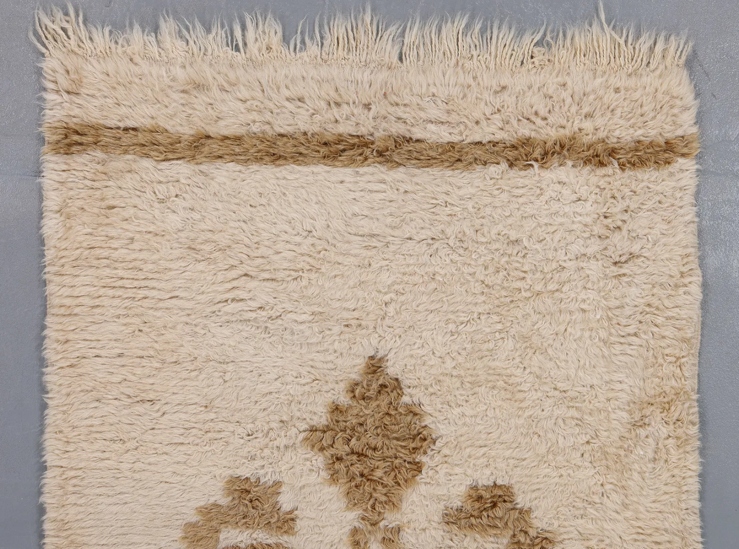 3'7" x 5'6" Vintage Central Anatolian Tulu Rug